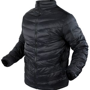 מעיל פוך ZEPHYR - שחור/כחול