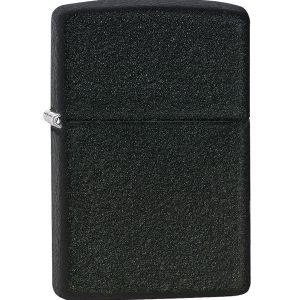 מצית זיפו עם גימור גיר שחור